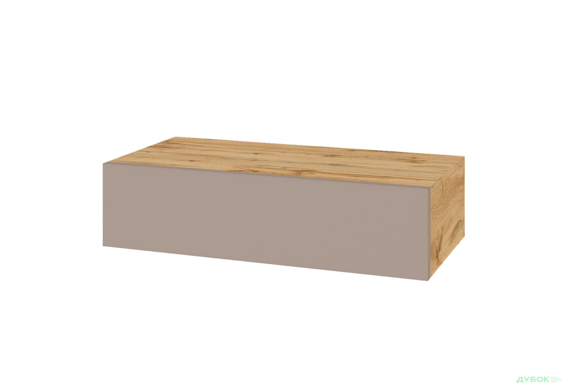 Туалетний столик Світ Меблів Спейс 1 шухляда 80 см, дуб аппалачі / тоффі - Зображення 1 Зображення 1 - Туалетний столик Світ Меблів Спейс 1 шухляда 80 см, дуб аппалачі / тоффі