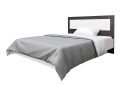 Ліжко Світ Меблів Мія (без вкладу) 160х200 см, білий/бетон темний - Зображення 1 Зображення 1 - Ліжко Світ Меблів Мія (без вкладу) 160х200 см, білий/бетон темний