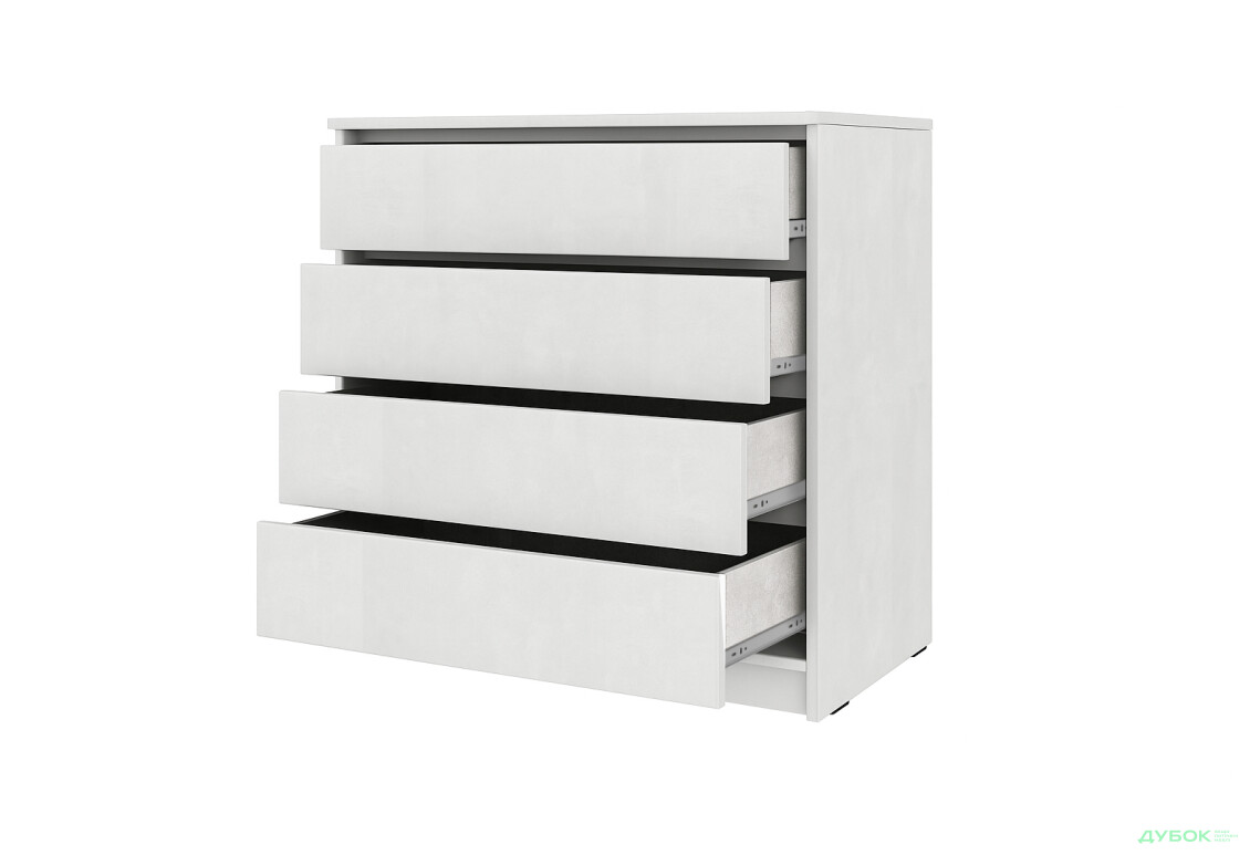 Комод Киевский стандарт №10 с 4 ящиками 80 см - Изображение 3 Изображение 3 - Комод Киевский стандарт №10 с 4 ящиками 80 см