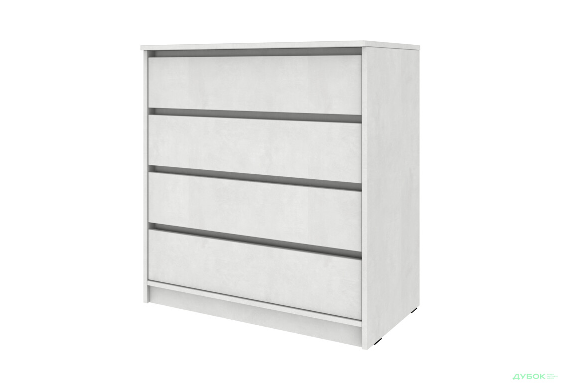 Комод Киевский стандарт №10 с 4 ящиками 80 см - Изображение 1 Изображение 1 - Комод Киевский стандарт №10 с 4 ящиками 80 см