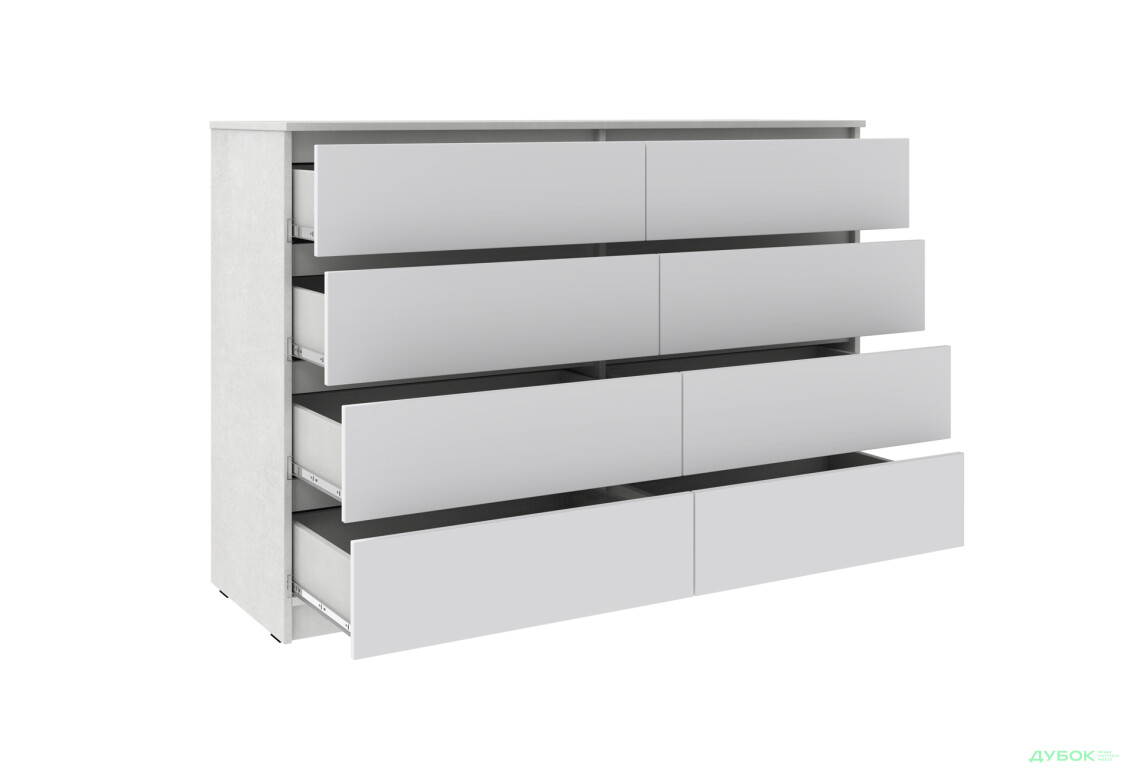 Комод Киевский стандарт №16 с 8 ящиками 141 см - Изображение 3 Изображение 3 - Комод Киевский стандарт №16 с 8 ящиками 141 см
