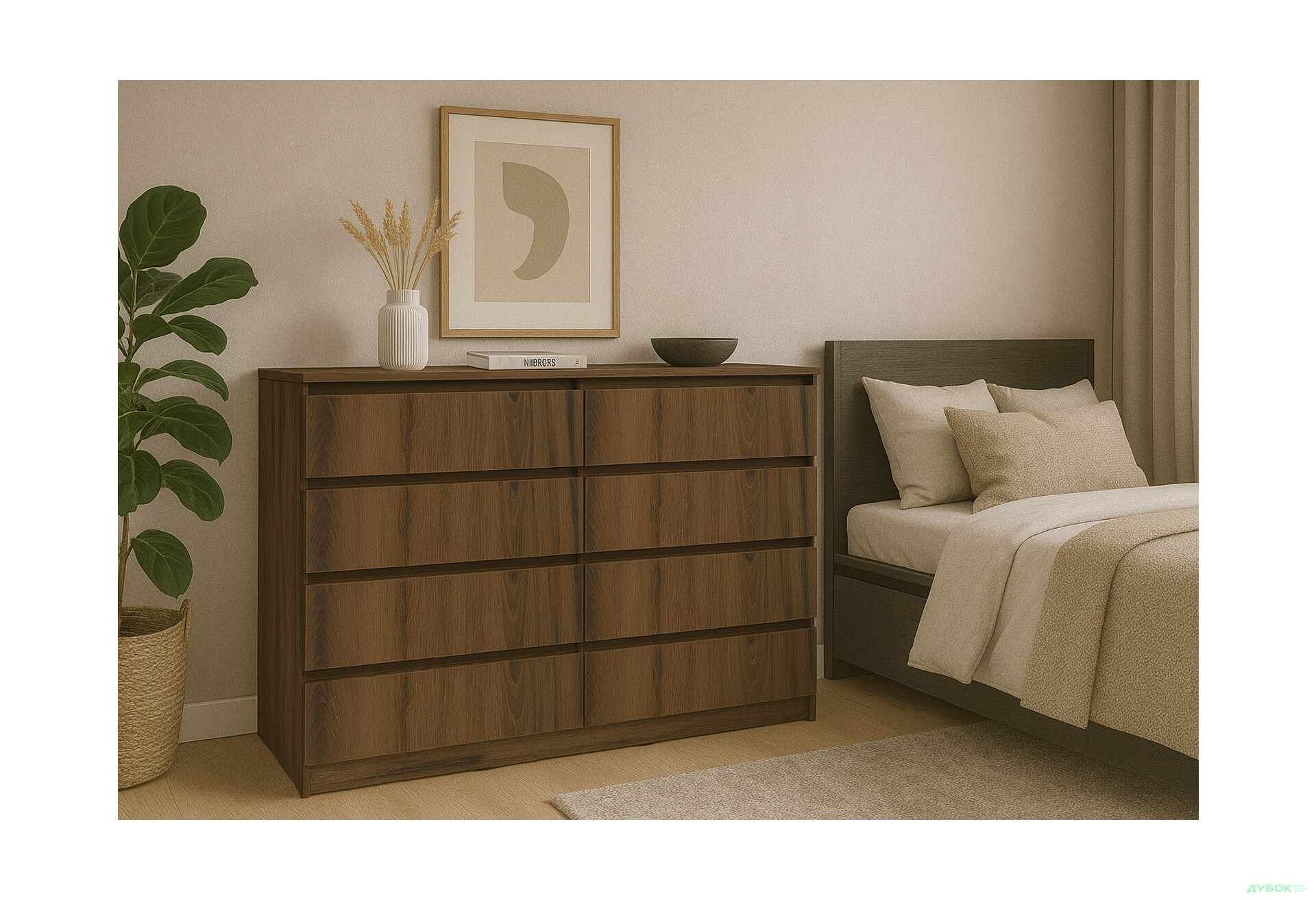 Комод Киевский стандарт №16 с 8 ящиками 141 см - Изображение 8 Изображение 8 - Комод Киевский стандарт №16 с 8 ящиками 141 см