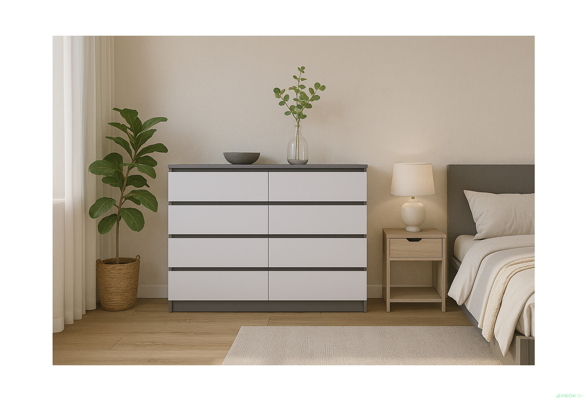 Комод Киевский стандарт №16 с 8 ящиками 141 см - Изображение 10 Изображение 10 - Комод Киевский стандарт №16 с 8 ящиками 141 см