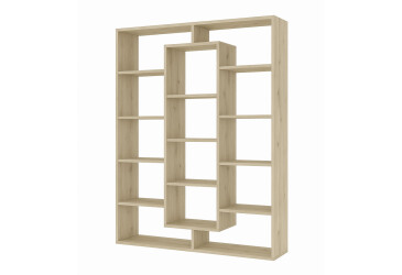 Стелаж Світ Меблів Портал 107 см, Дуб білий