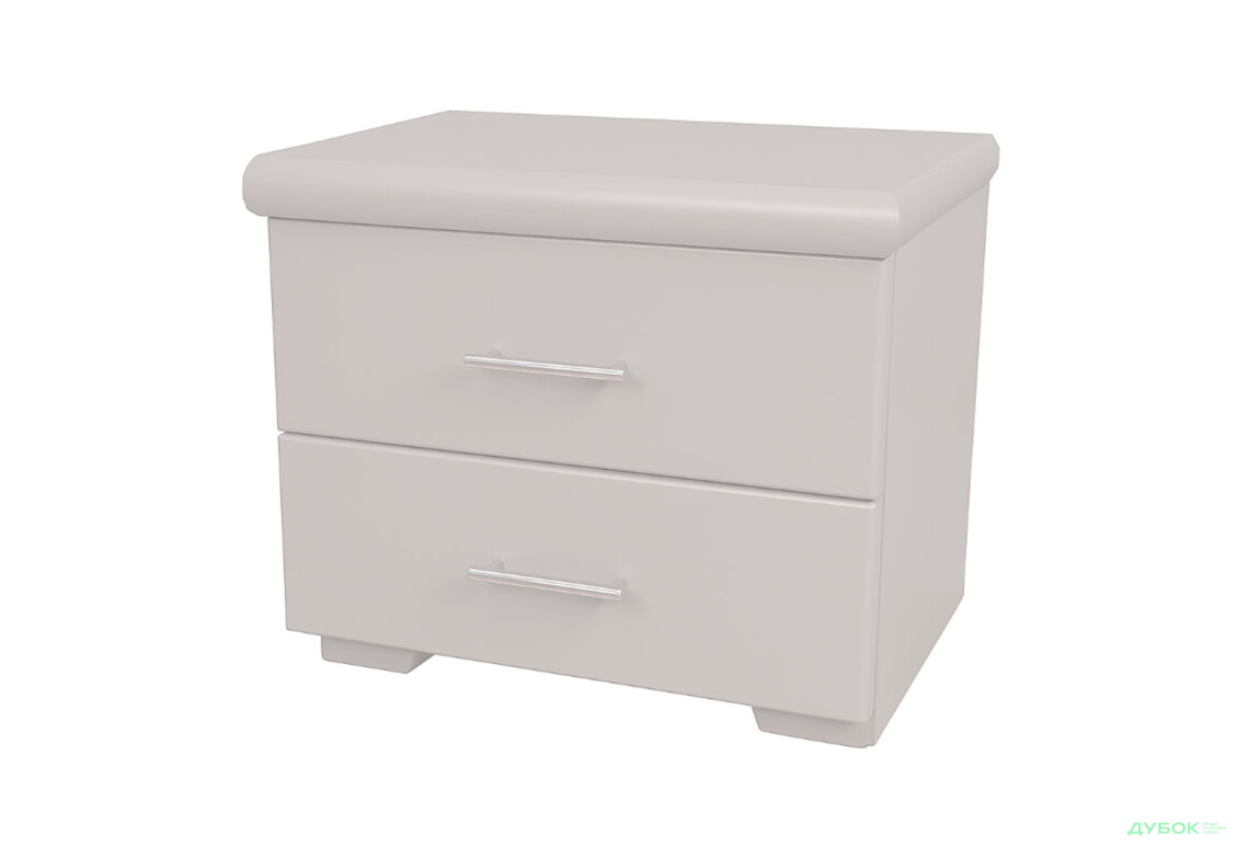 Тумба приліжкова Arbor Drev Ексклюзив з 2 шухлядами 50 см кашемір сосна - Зображення 1 Зображення 1 - Тумба приліжкова Arbor Drev Ексклюзив з 2 шухлядами 50 см кашемір сосна