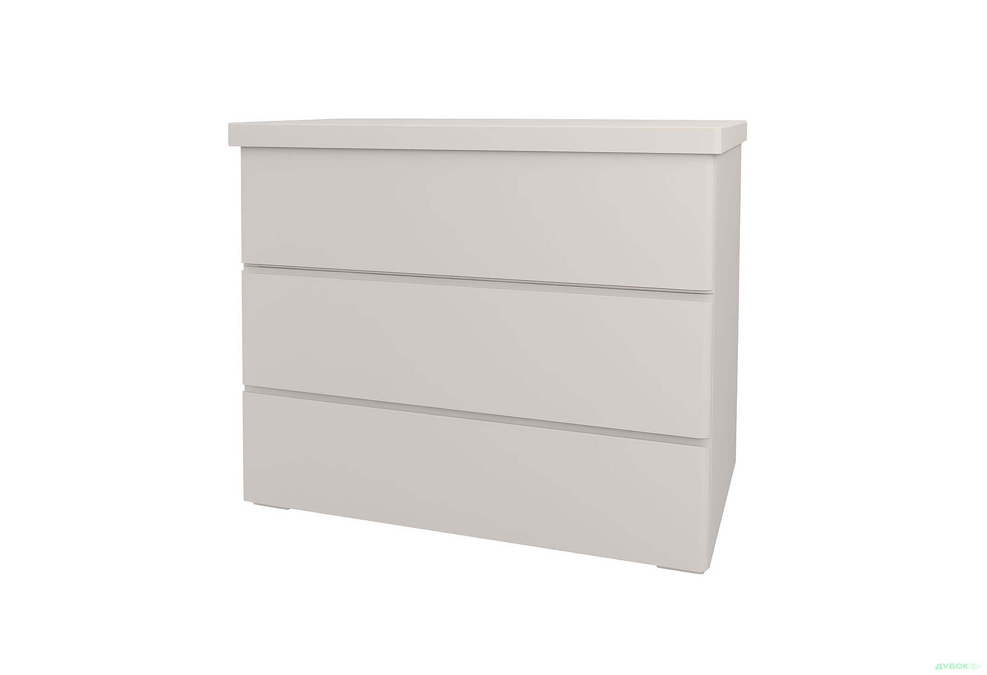 Комод Arbor Drev Регіна з 3 шухлядами 91 см сосна, кашемір - Зображення 1 Зображення 1 - Комод Arbor Drev Регіна з 3 шухлядами 91 см сосна, кашемір