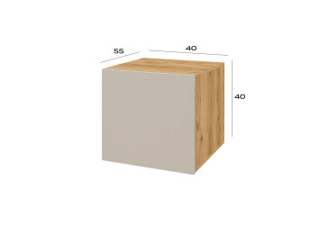 Антресоль 40 см дуб аппалачі / кашемір Зображення Антресоль 40 см дуб аппалачі / кашемір