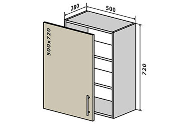 В5 Тумба 1Д 50 Лорі / Lori VIP-master