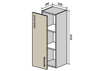 В42 Тумба 1Д 30