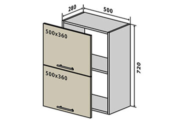 В57 Тумба 2Д 50