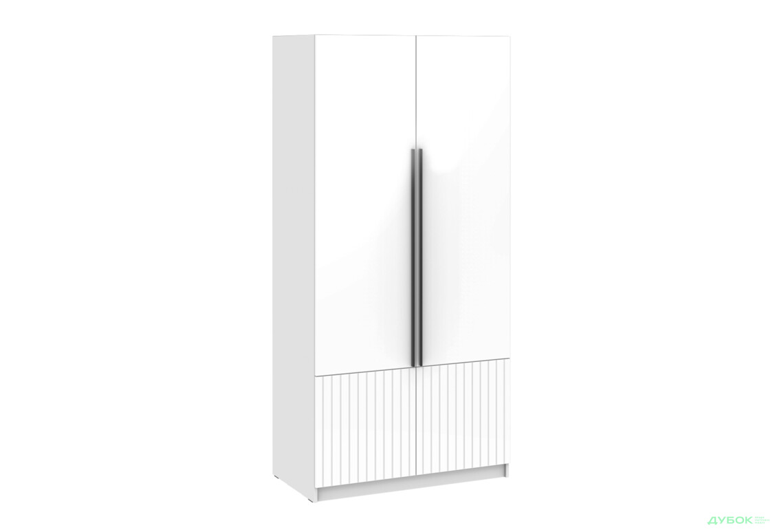Шкаф Киевский стандарт Лайн Элегант 2-дверный 100 см нимфея альба / белый мат - Изображение 1 Изображение 1 - Шкаф Киевский стандарт Лайн Элегант 2-дверный 100 см нимфея альба / белый мат