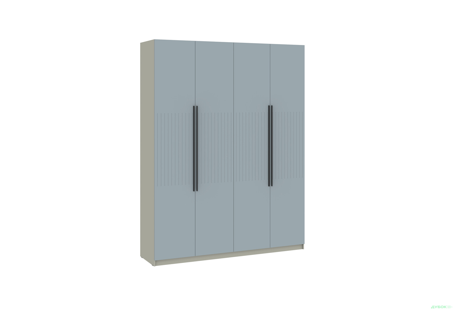 Шкаф Киевский стандарт Лайн Элегант 4-дверный 200 см серая лава / ниагара мат - Изображение 1 Изображение 1 - Шкаф Киевский стандарт Лайн Элегант 4-дверный 200 см серая лава / ниагара мат