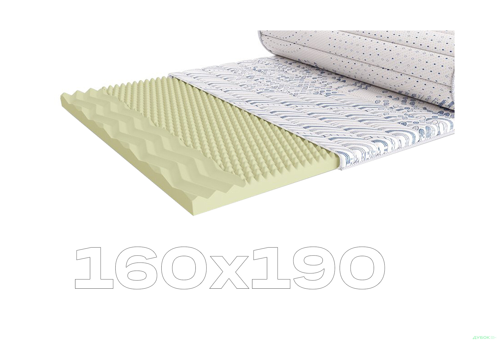 Изображение 1 - Мини-матрас скрученный Viking / Викинг Scandi 160x190 ЕММ