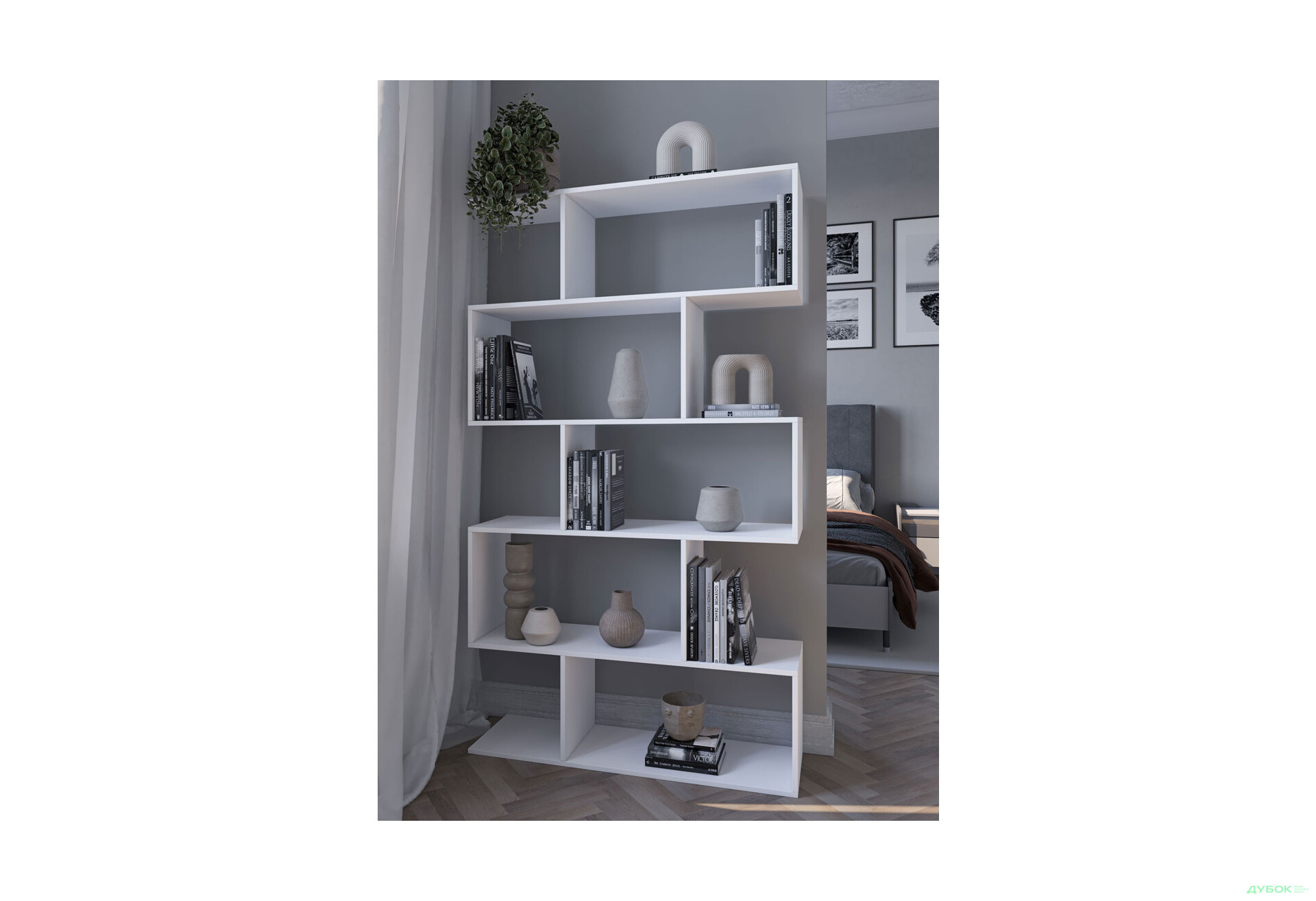 Стелаж Світ Меблів Піксель 2 Німфеа Альба - Зображення 2 Зображення 2 - Стелаж Світ Меблів Піксель 2 Німфеа Альба