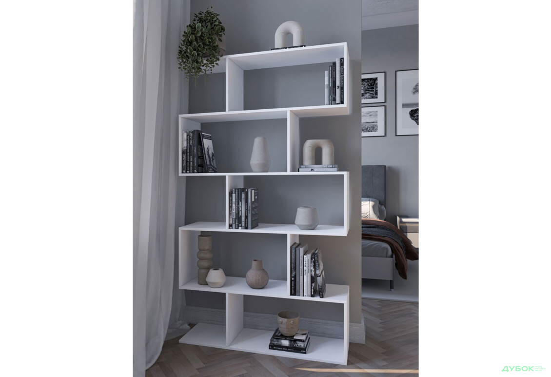 Стелаж Світ Меблів Піксель 2 Німфеа Альба - Зображення 2 Зображення 2 - Стелаж Світ Меблів Піксель 2 Німфеа Альба