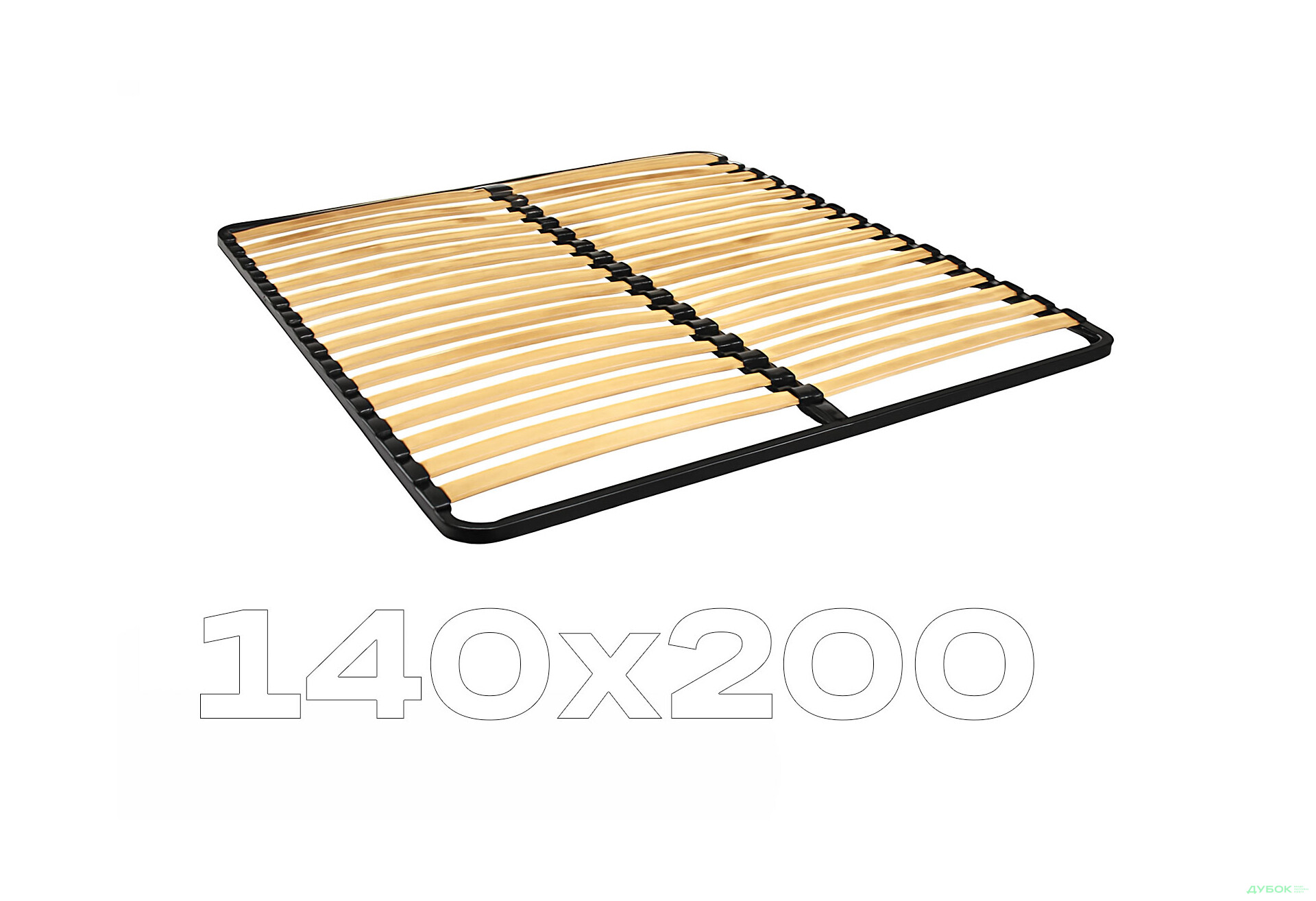 Ламельна решітка без ніжок XXL 1400х2000 Kredens furniture - Зображення 1 Зображення 1 - Ламельна решітка без ніжок XXL 1400х2000 Kredens furniture