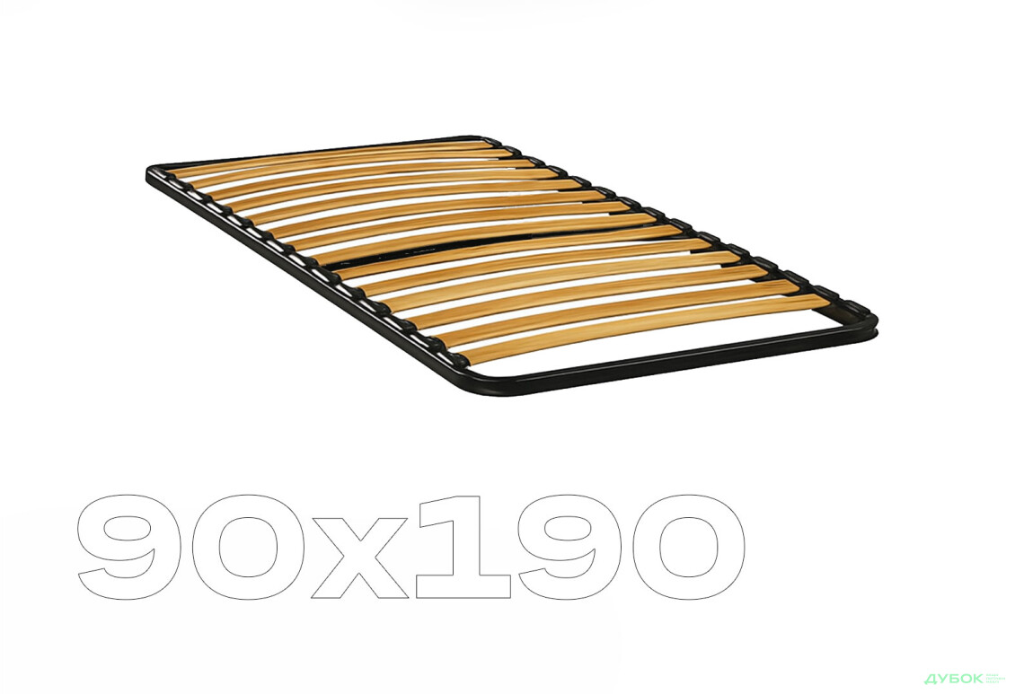 Ламельна решітка без ніжок XXL 900х1900 Kredens furniture
