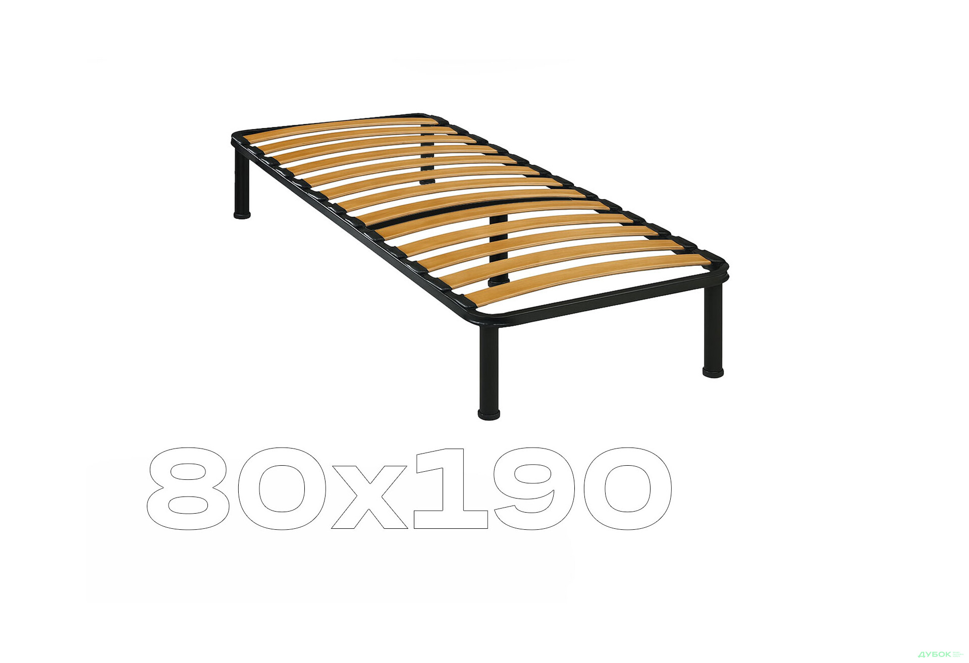 Зображення 1 - Каркас-ламелі з ніжками XXL 800х1900 Kredens furniture