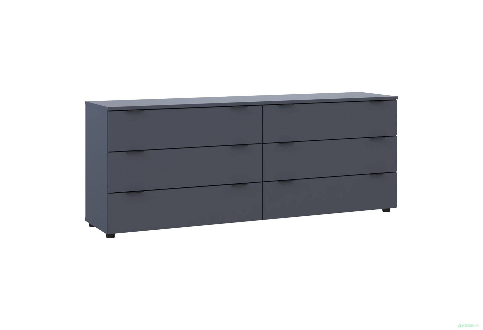 Изображение 4 - Комод Doros Рон 9 с 6 ящиками 160 см Графит