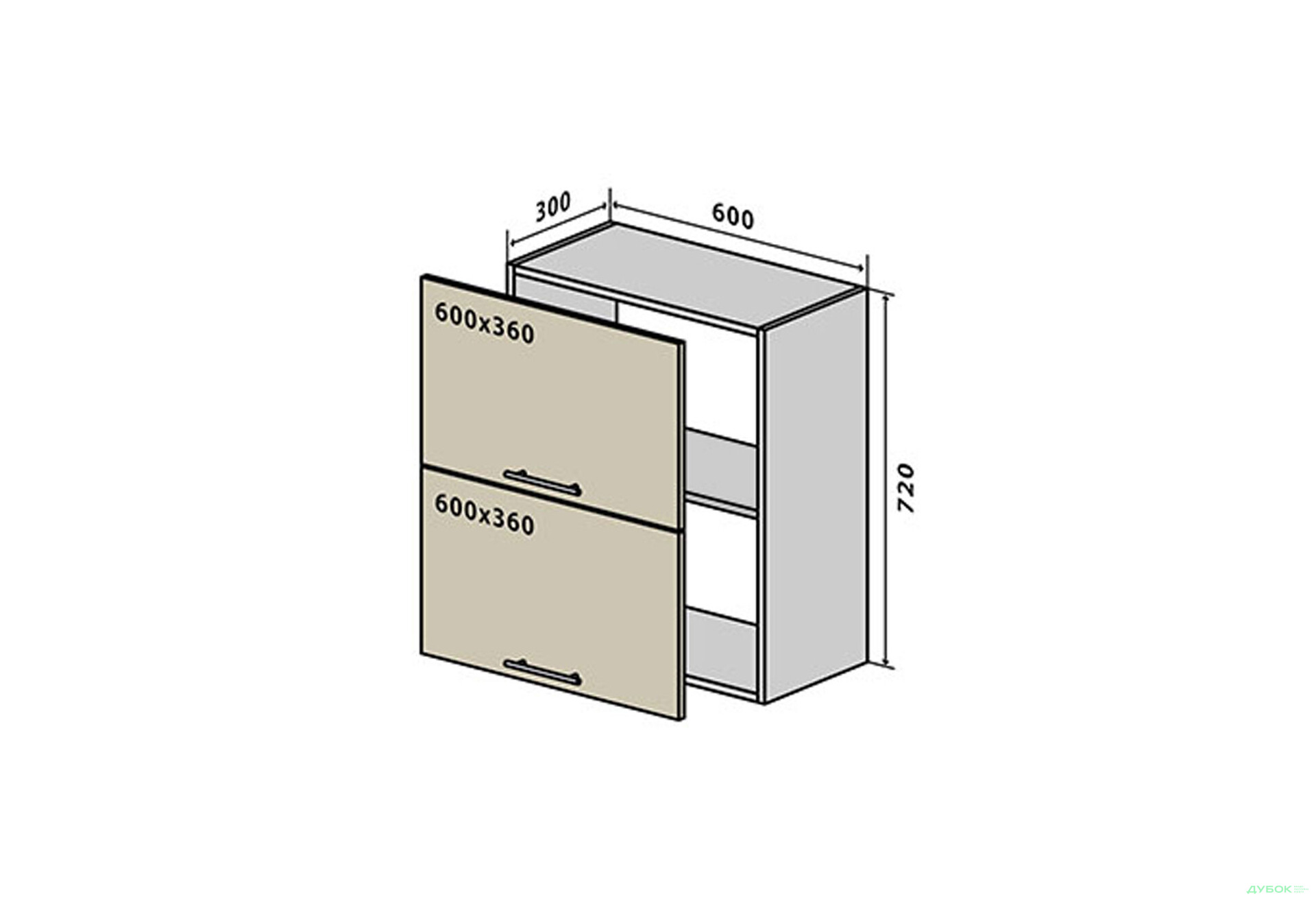 В20 Тумба 2Д 60 Лорі Люкс / Lori Luxe VIP-master - Зображення 1 Зображення 1 - В20 Тумба 2Д 60 Лорі Люкс / Lori Luxe VIP-master