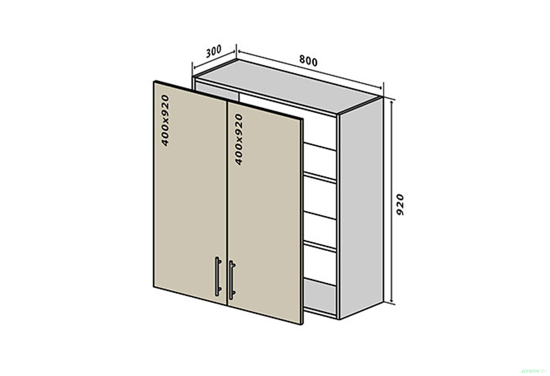 В48 Тумба 2Д 80 Лорі Люкс / Lori Luxe VIP-master - Зображення 1 Зображення 1 - В48 Тумба 2Д 80 Лорі Люкс / Lori Luxe VIP-master