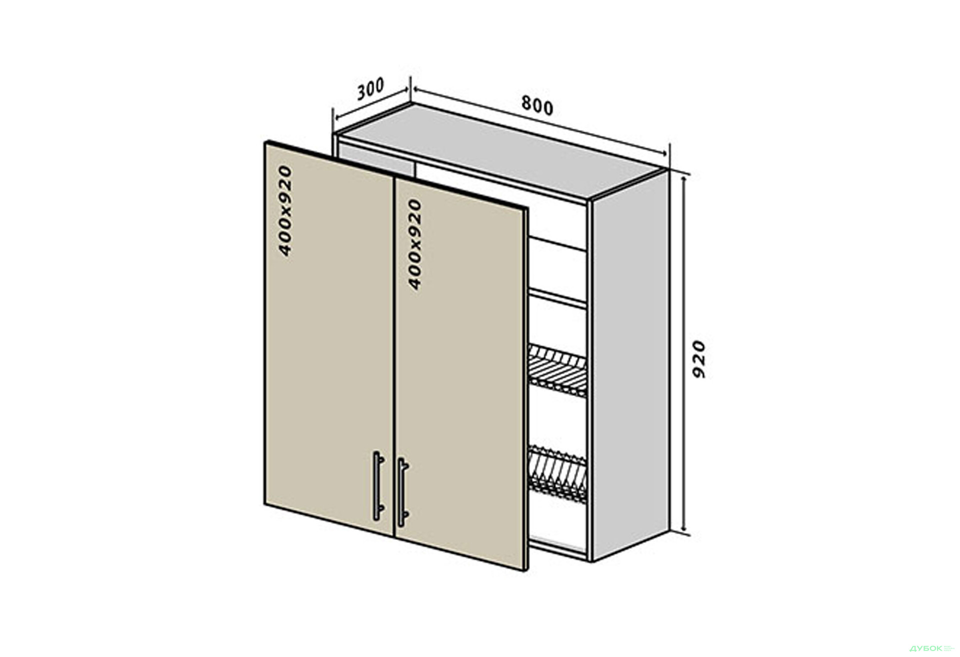 В49 Тумба 2Д 80 Сушка Лорі Люкс / Lori Luxe VIP-master - Зображення 1 Зображення 1 - В49 Тумба 2Д 80 Сушка Лорі Люкс / Lori Luxe VIP-master