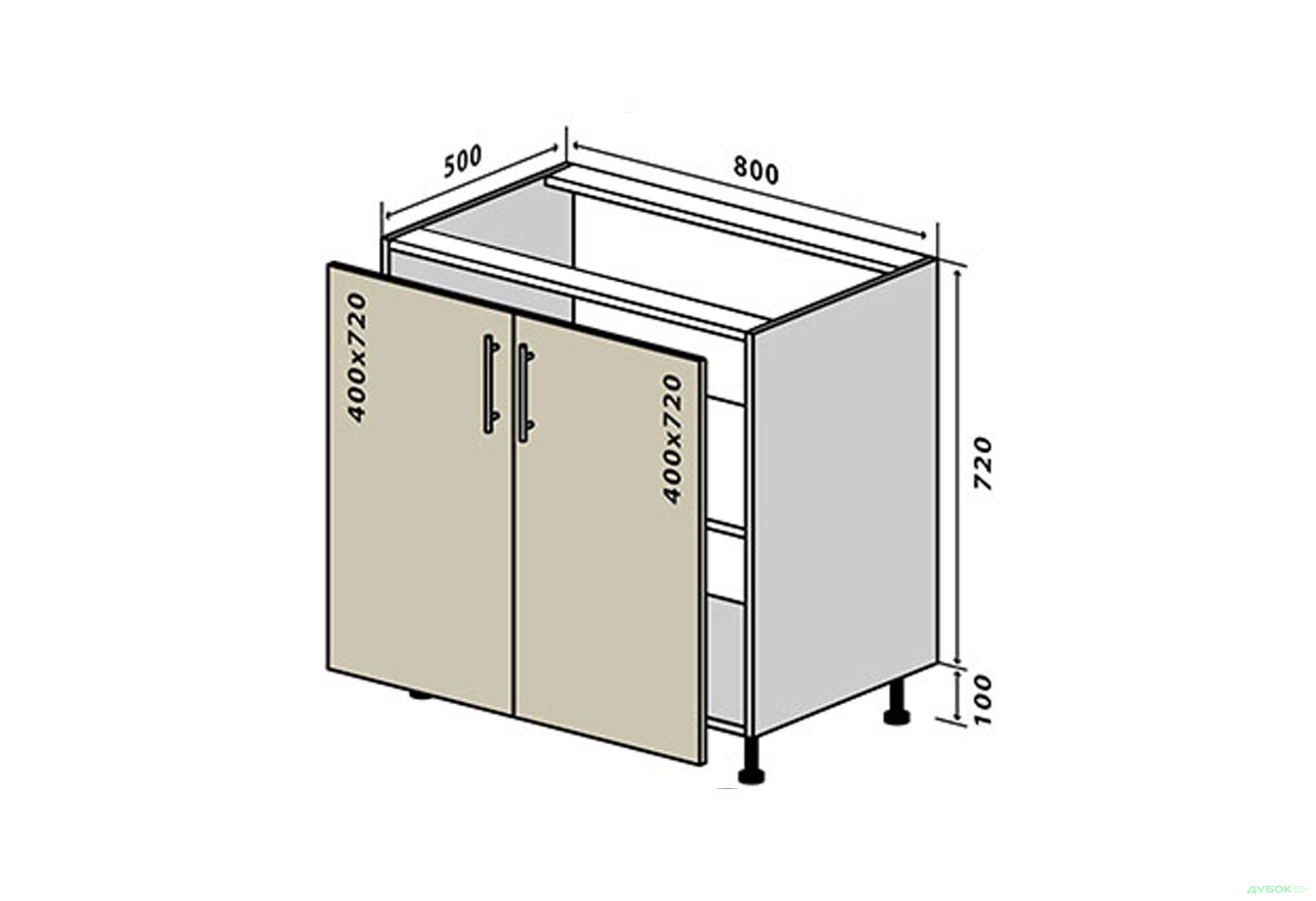 Н7 Тумба 2Д 80 Лорі Люкс / Lori Luxe VIP-master - Зображення 1 Зображення 1 - Н7 Тумба 2Д 80 Лорі Люкс / Lori Luxe VIP-master