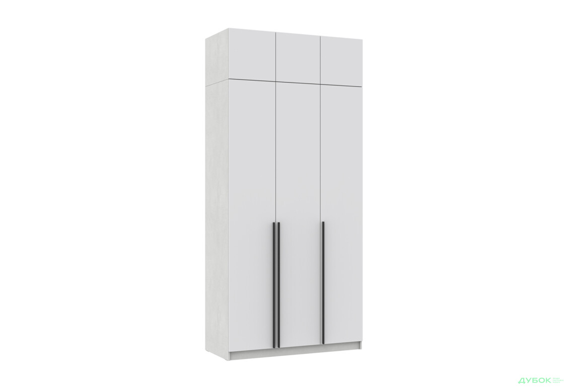 Шафа Київський стандарт Елегант Д 6-дверна з антресоллю 120 см - Зображення 5 Зображення 5 - Шафа Київський стандарт Елегант Д 6-дверна з антресоллю 120 см
