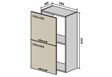 В59 Тумба 2Д 50