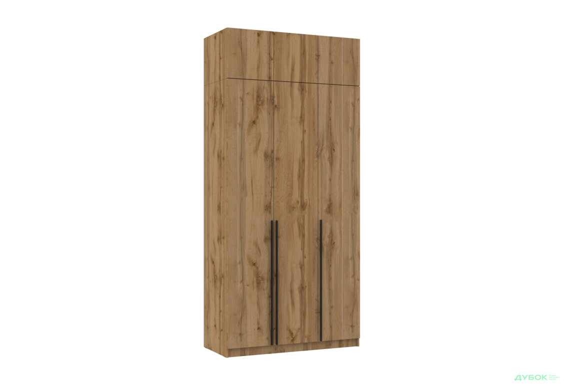 Шафа Київський стандарт Елегант Д 6-дверна з антресоллю 120 см дуб аппалачі - Зображення 1 Зображення 1 - Шафа Київський стандарт Елегант Д 6-дверна з антресоллю 120 см дуб аппалачі