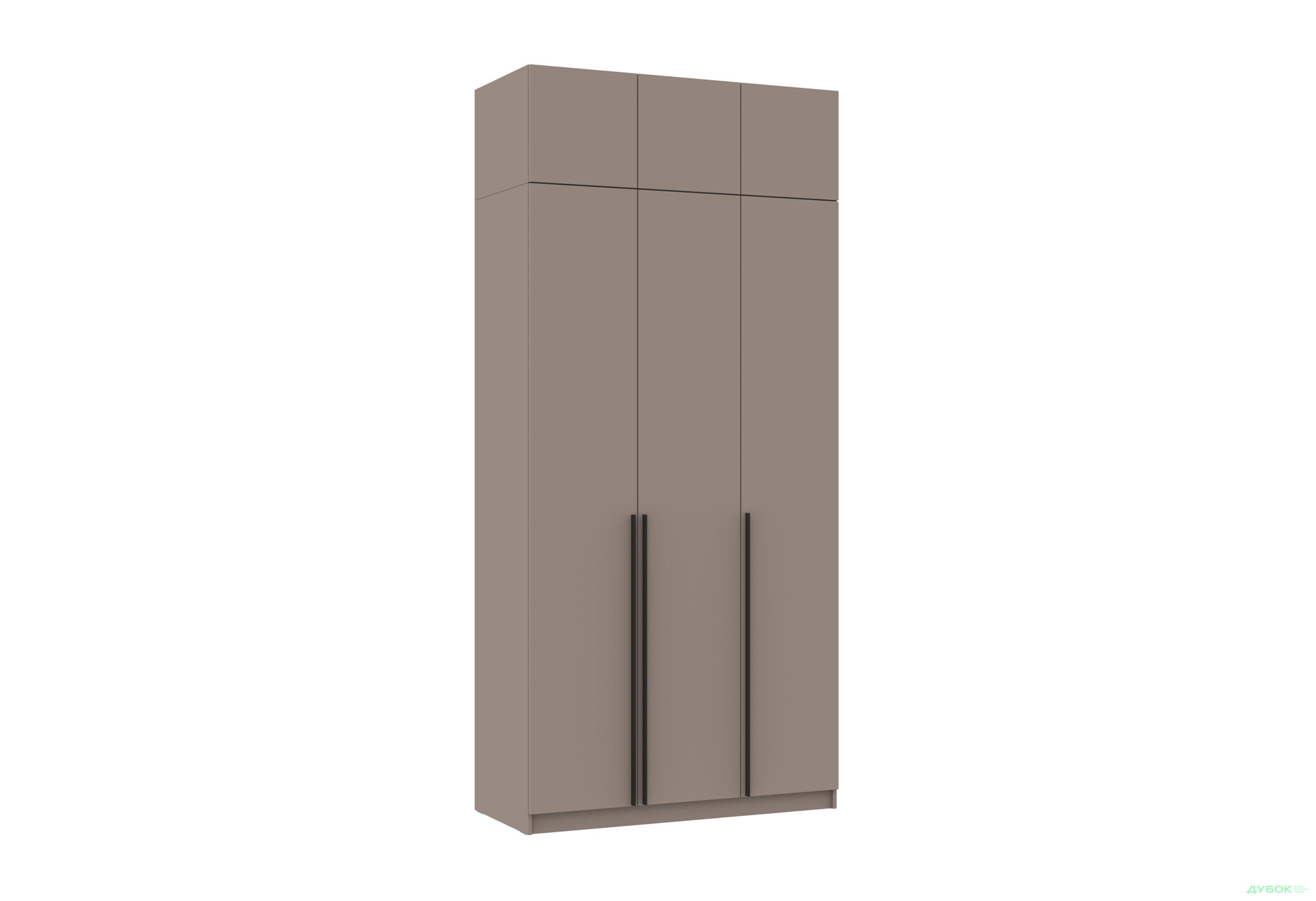 Шкаф Киевский стандарт Элегант Д 6-дверный с антресолью 120 см тоффи - Изображение 1 Изображение 1 - Шкаф Киевский стандарт Элегант Д 6-дверный с антресолью 120 см тоффи