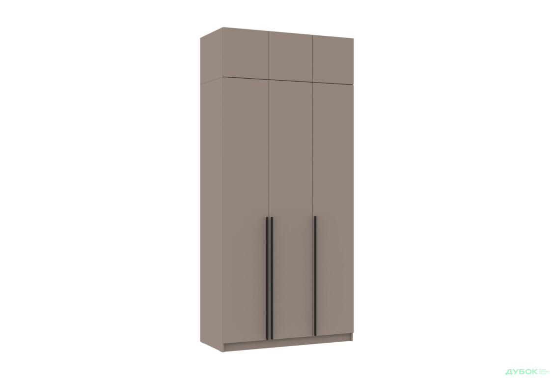 Шкаф Киевский стандарт Элегант Д 6-дверный с антресолью 120 см тоффи - Изображение 1 Изображение 1 - Шкаф Киевский стандарт Элегант Д 6-дверный с антресолью 120 см тоффи