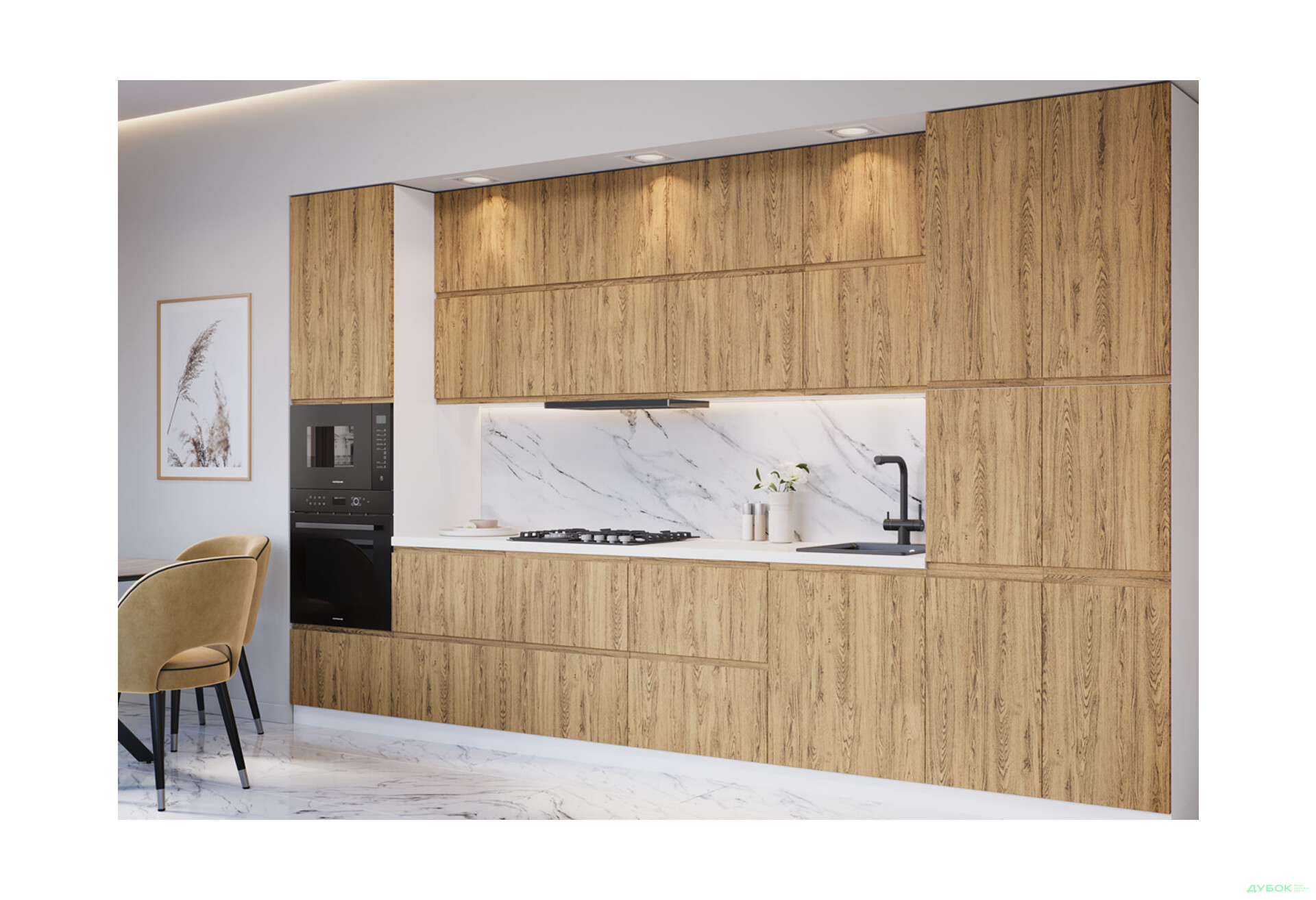 Модульна кухня Вудлайн Люкс / WoodLine Luxe VIP-master - Зображення 2 Зображення 2 - Модульна кухня Вудлайн Люкс / WoodLine Luxe VIP-master