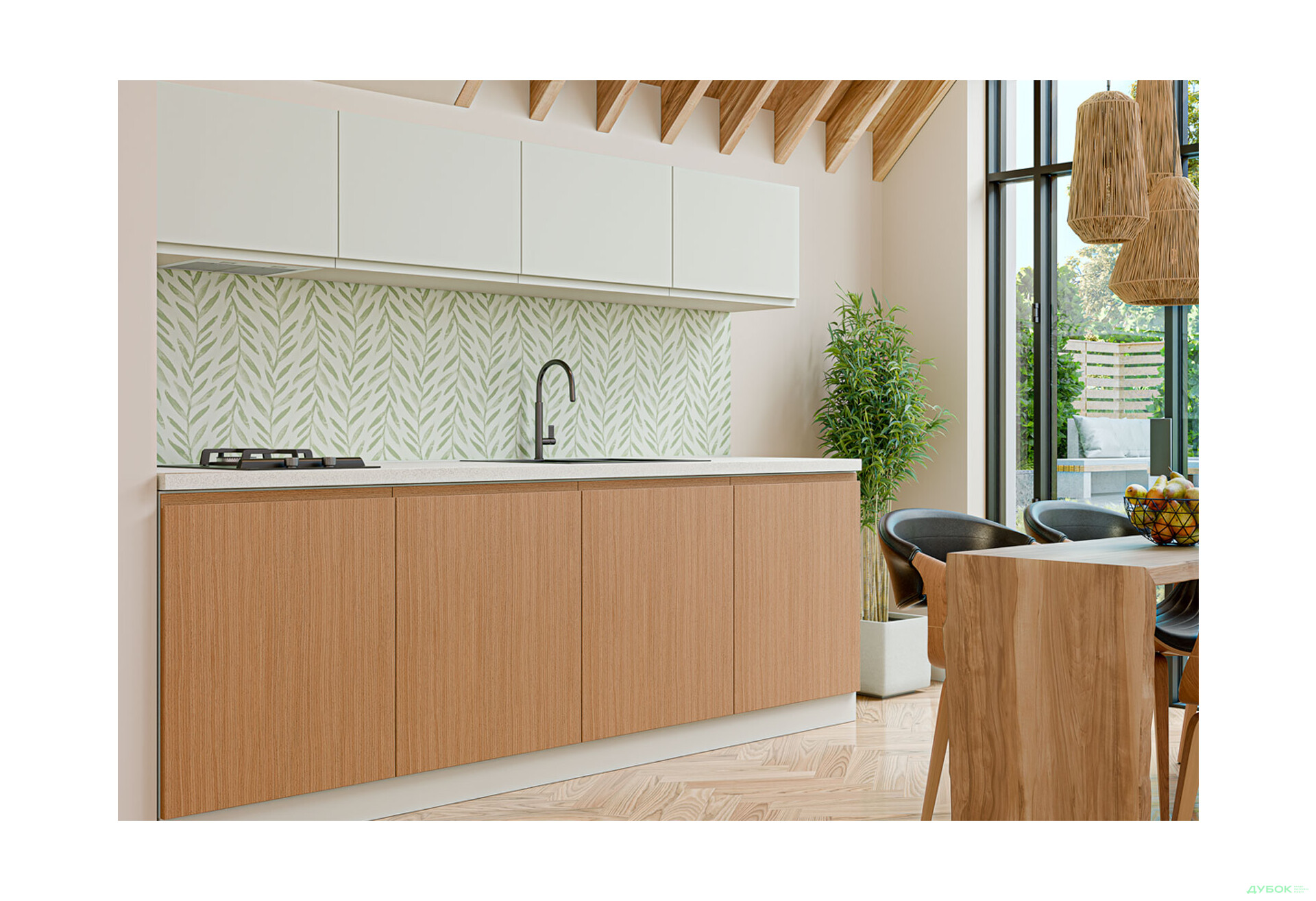 Модульна кухня Вудлайн Люкс / WoodLine Luxe VIP-master - Зображення 3 Зображення 3 - Модульна кухня Вудлайн Люкс / WoodLine Luxe VIP-master