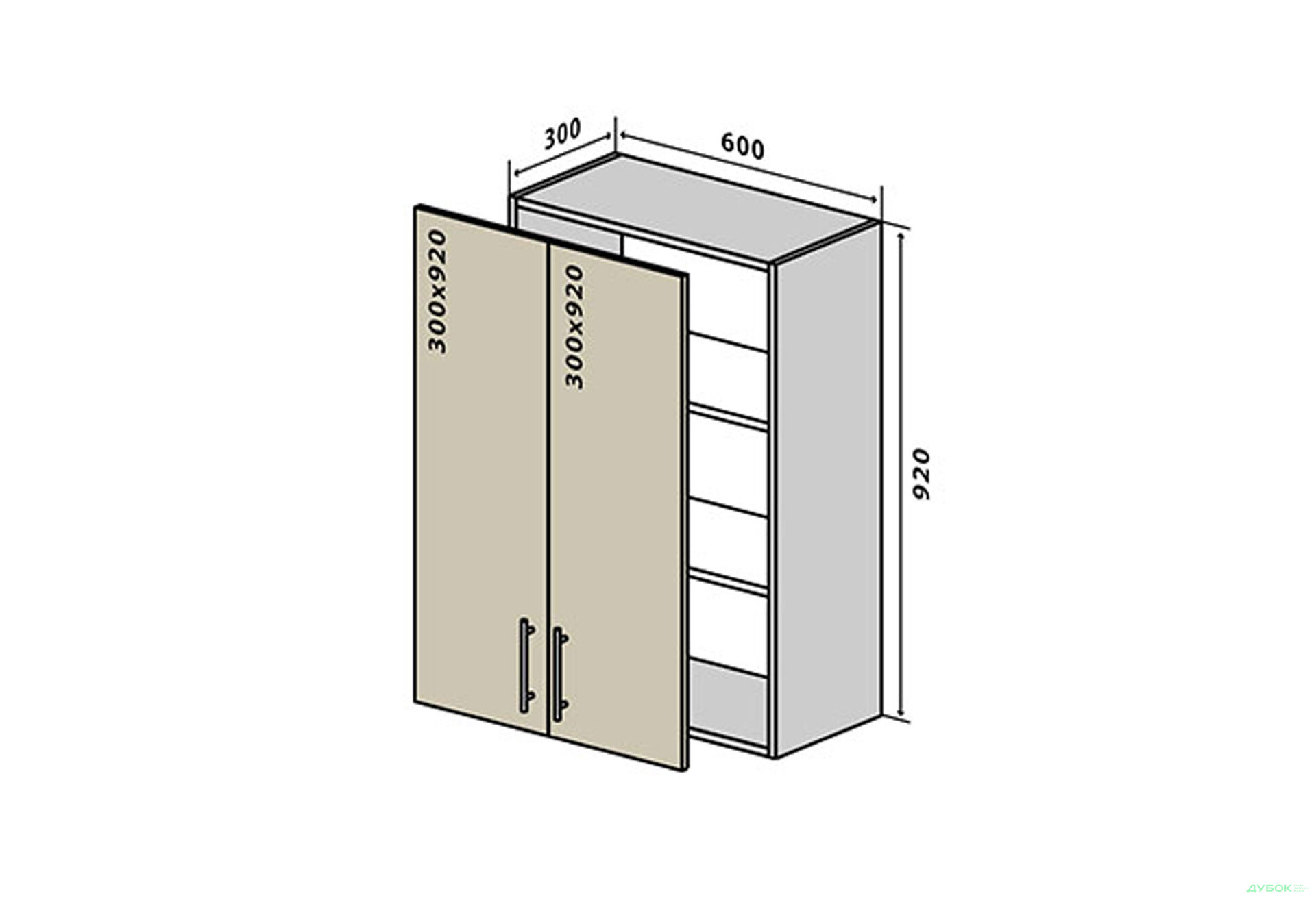 В46 Тумба 2Д 60 Вудлайн Люкс / WoodLine Luxe VIP-master - Зображення 1 Зображення 1 - В46 Тумба 2Д 60 Вудлайн Люкс / WoodLine Luxe VIP-master
