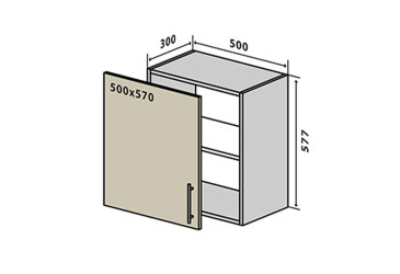 В52 Тумба 1Д 50