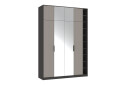 Шафа Київський стандарт Сем 4-дверна з етажеркою та дзеркалом 180 см - Зображення 2 Зображення 2 - Шафа Київський стандарт Сем 4-дверна з етажеркою та дзеркалом 180 см