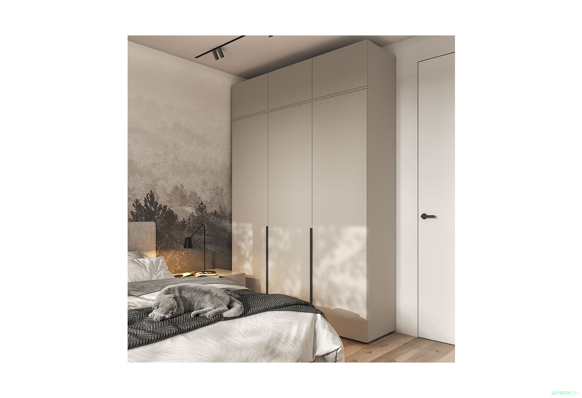 Антресоль Moreli Либерти (STA-0027) 3-дверная 180 см, кашемир - Изображение 2 Изображение 2 - Антресоль Moreli Либерти (STA-0027) 3-дверная 180 см, кашемир