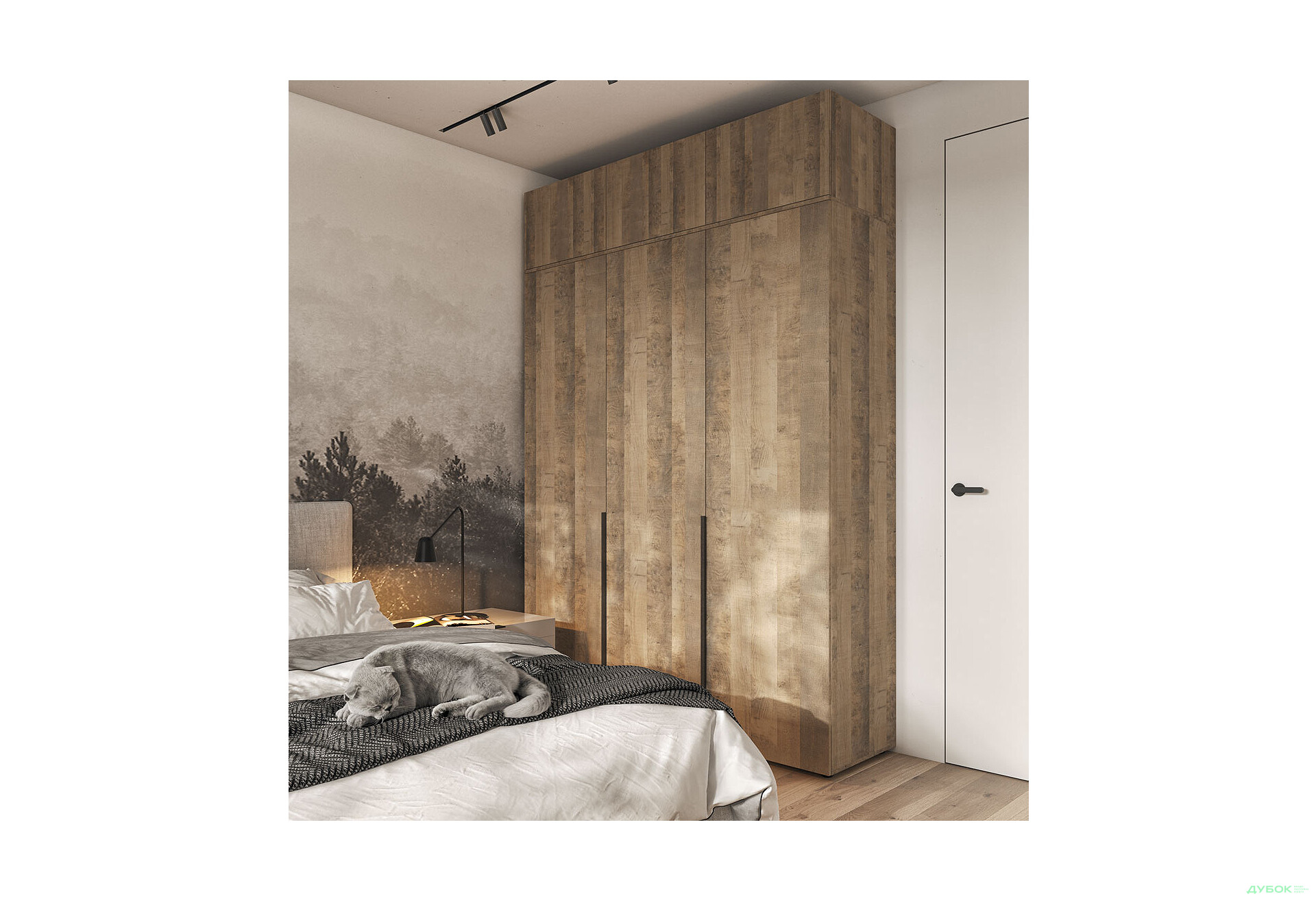 Антресоль Moreli Ліберті (STA-0027) 3-дверна 180 см, дуб гранж пісочний - Зображення 2 Зображення 2 - Антресоль Moreli Ліберті (STA-0027) 3-дверна 180 см, дуб гранж пісочний