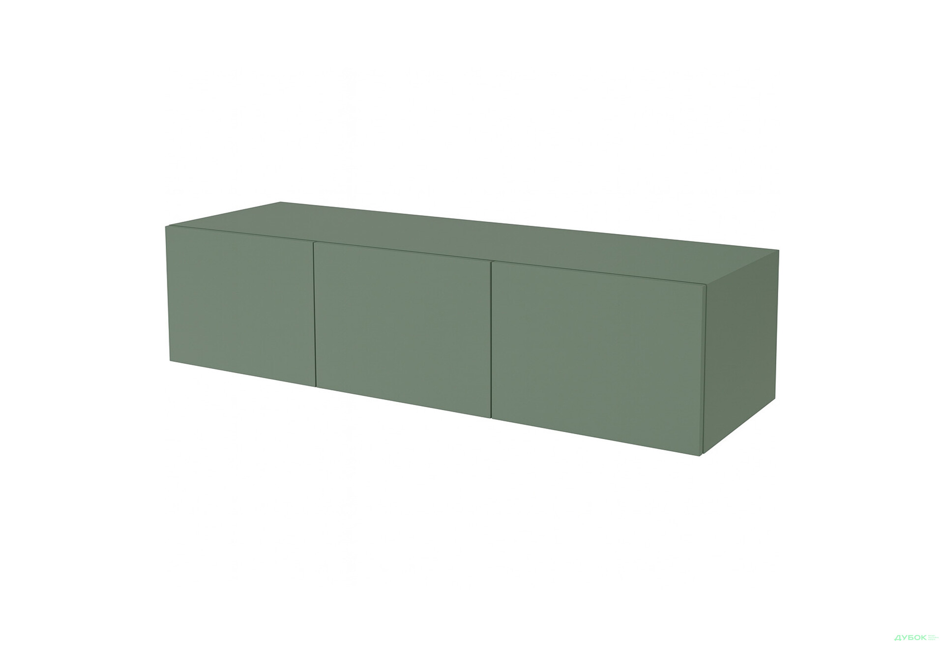 Антресоль Moreli Либерти (STA-0027) 3-дверная 180 см, зеленый дымчатый - Изображение 1 Изображение 1 - Антресоль Moreli Либерти (STA-0027) 3-дверная 180 см, зеленый дымчатый