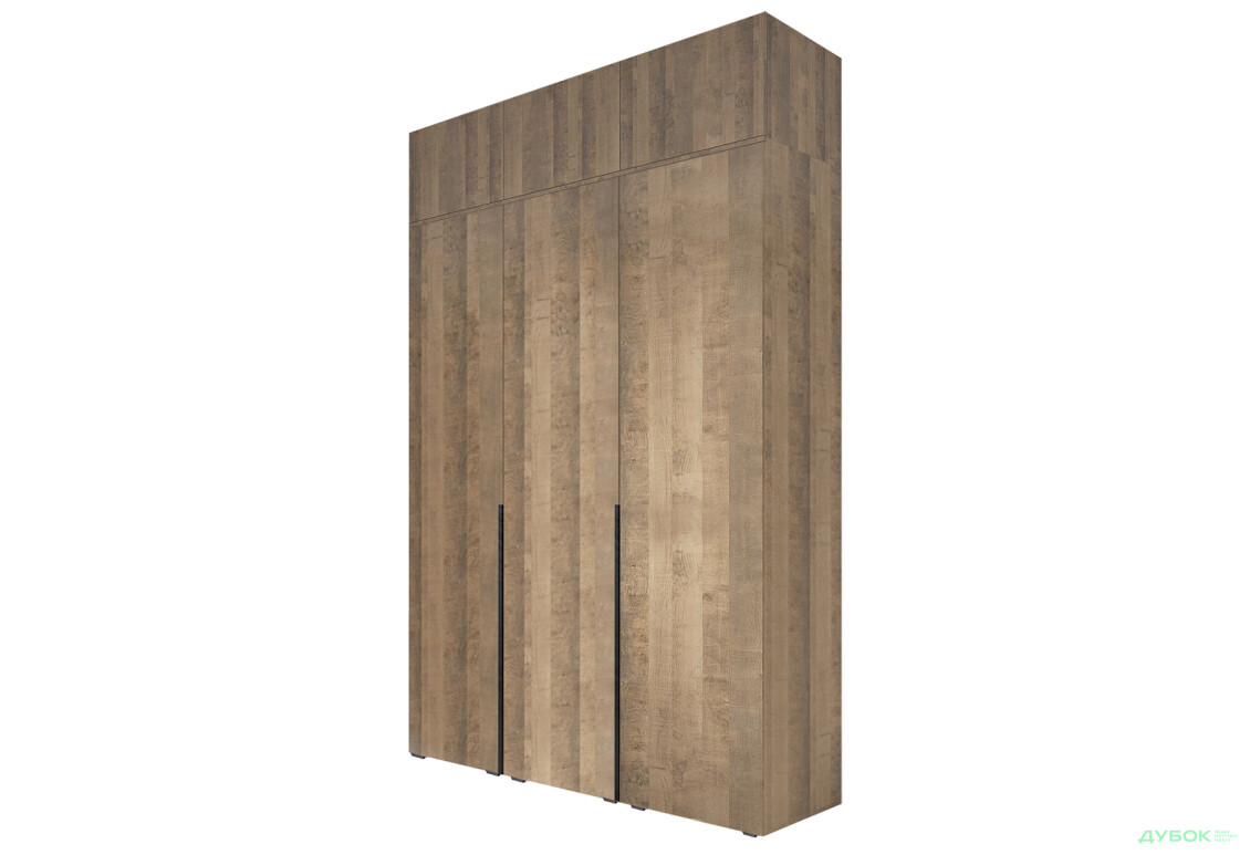 Шкаф Moreli Либерти (ST0027) 3-дверный с антресолью 180 см, дуб гранж песочный - Изображение 1 Изображение 1 - Шкаф Moreli Либерти (ST0027) 3-дверный с антресолью 180 см, дуб гранж песочный