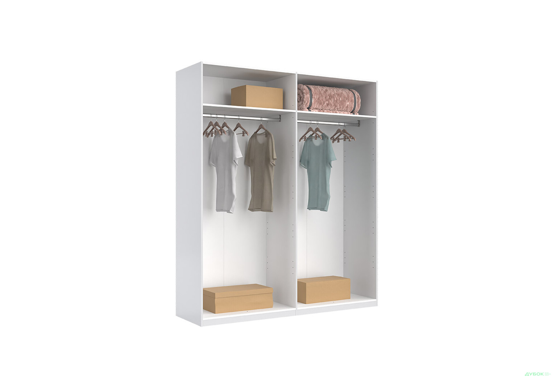 Шафа MiroMark Ідеа / Idea 4дв 179 см білий глянець - Зображення 1 Зображення 1 - Шафа MiroMark Ідеа / Idea 4дв 179 см білий глянець