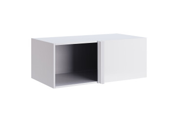 Антресоль MiroMark Ідеа / Idea 90° кут 100 см білий глянець