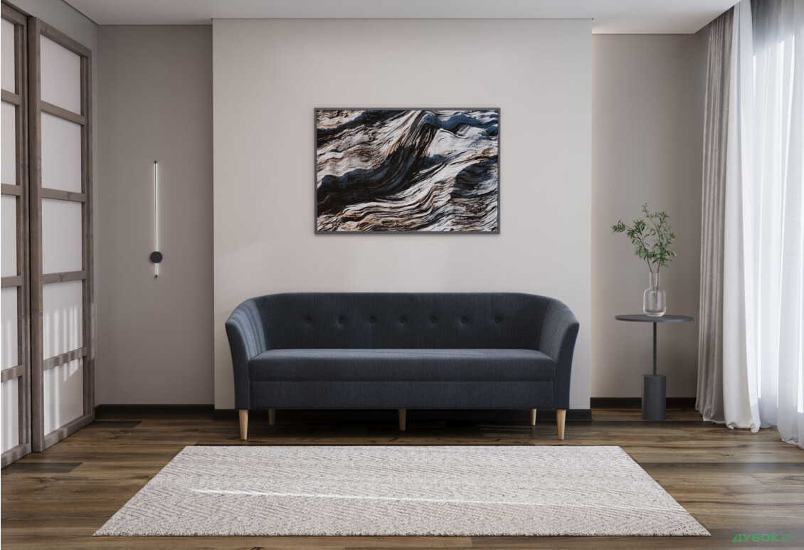 Диван UMa Соната 3С 191x66 см нераскладной графит (Fancy 97) - Изображение 5 Изображение 5 - Диван UMa Соната 3С 191x66 см нераскладной графит (Fancy 97)