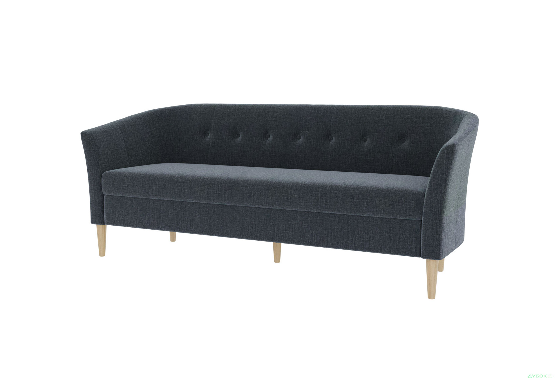 Диван UMa Соната 3С 191x66 см нераскладной графит (Fancy 97) - Изображение 10 Изображение 10 - Диван UMa Соната 3С 191x66 см нераскладной графит (Fancy 97)