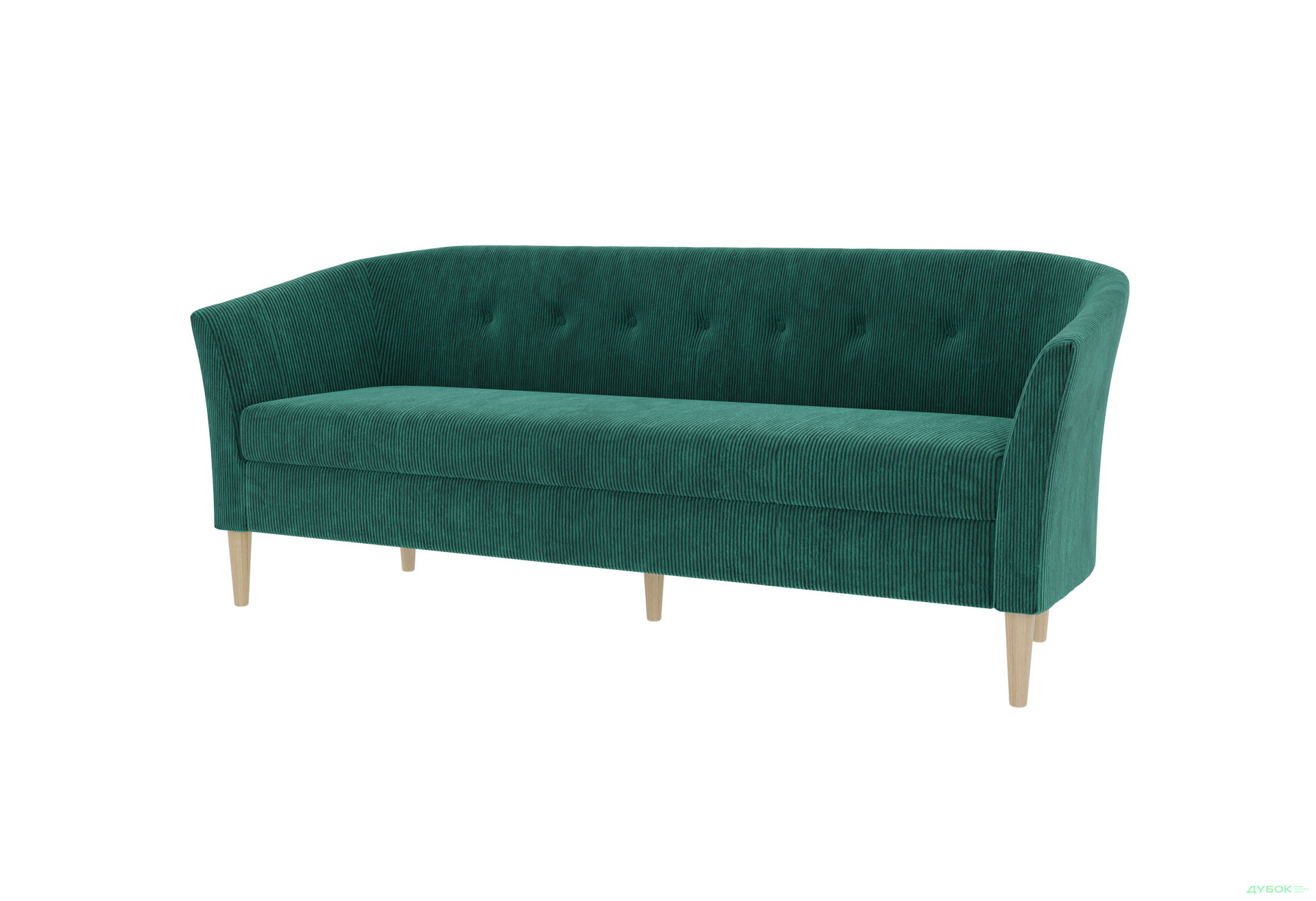 Диван UMa Соната 3C 191x66 см нерозкладний смарагдовий (Run again 36) - Зображення 1 Зображення 1 - Диван UMa Соната 3C 191x66 см нерозкладний смарагдовий (Run again 36)