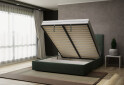 Кровать-подиум VND Астон подъемная 160х200 см, Siena 1020 Moss (серо-зеленый) - Изображение 3 Изображение 3 - Кровать-подиум VND Астон подъемная 160х200 см, Siena 1020 Moss (серо-зеленый)