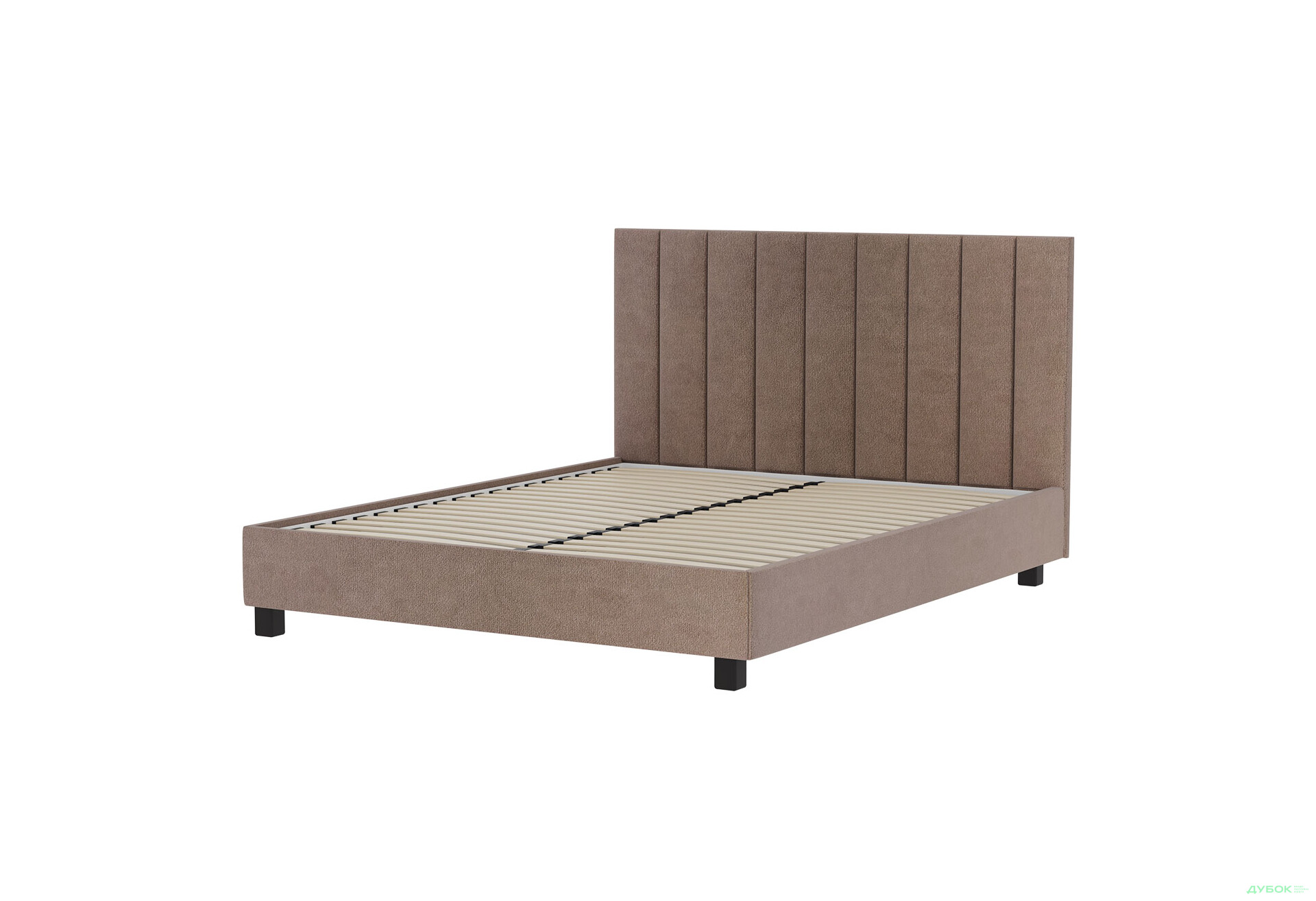 Ліжко VND Віола з підйомним механізмом 160х200 см, Siena 1024 Dove (пудра), ніжки венге - Зображення 4 Зображення 4 - Ліжко VND Віола з підйомним механізмом 160х200 см, Siena 1024 Dove (пудра), ніжки венге