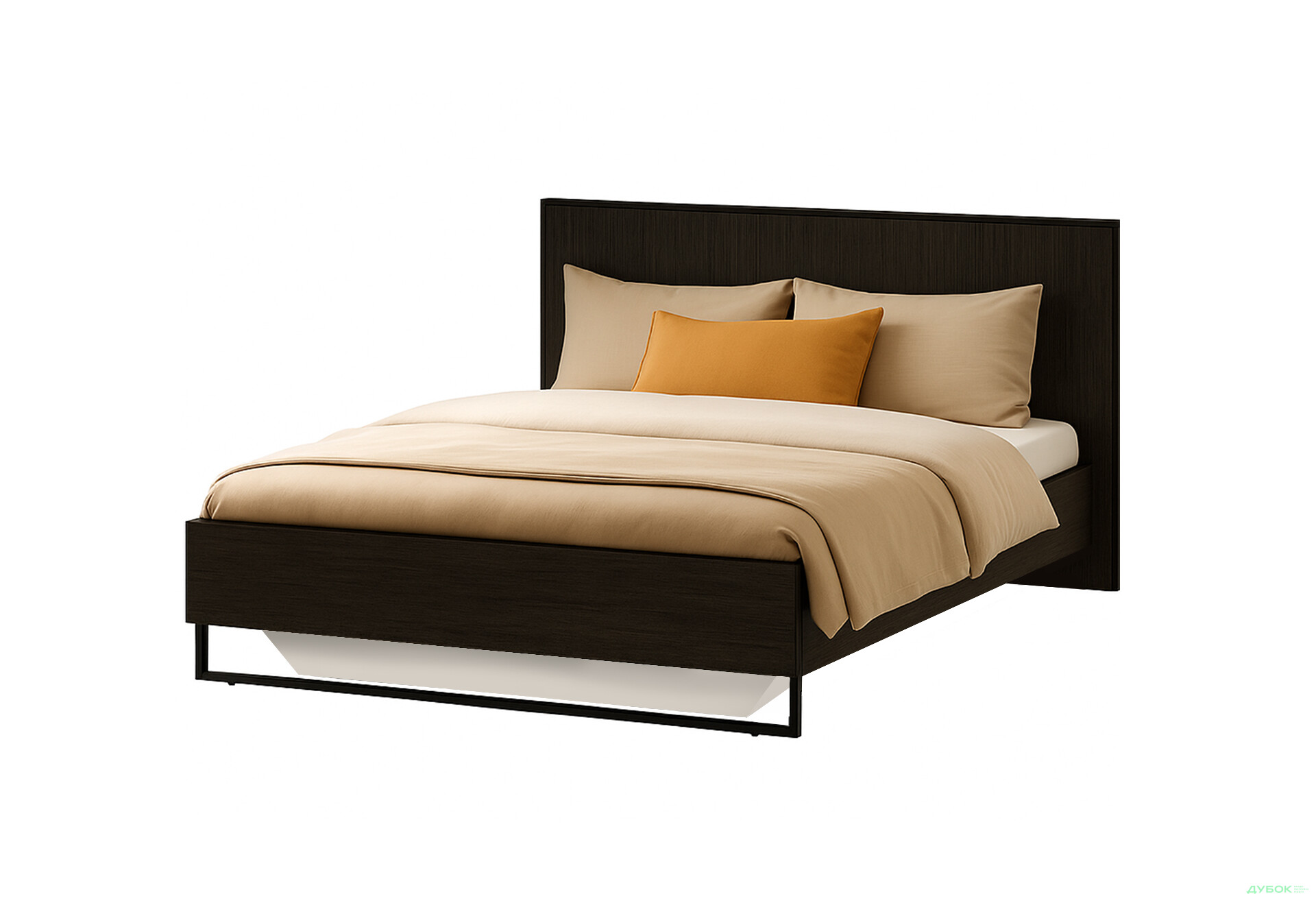 Ліжко Moreli Forte / Форте 160х200 см з вкладом, венге - Зображення 1 Зображення 1 - Ліжко Moreli Forte / Форте 160х200 см з вкладом, венге