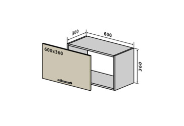 В10 Тумба низька 60 Прайм Люкс / Prime Luxe VIP-master
